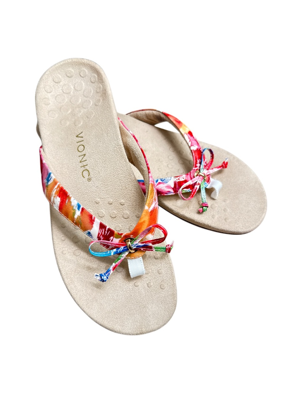 VIONIC BELLA II THONG SANDALS NWOT